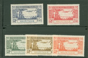 Mauritania #C1-C5  Single (Complete Set)