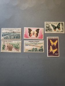 Stamps Madagascar Scott #C61-6 never hinged