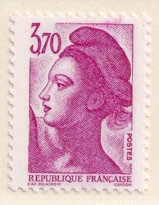 France  #2077  MNH  1987  Liberty  3.70fr