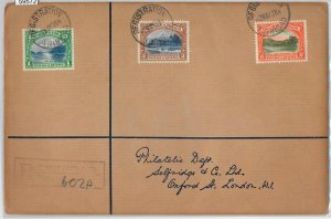 59572 - TRINIDAD & TOBAGO - POSTAL HISTORY: REGISTERED COVER to GB - 1938