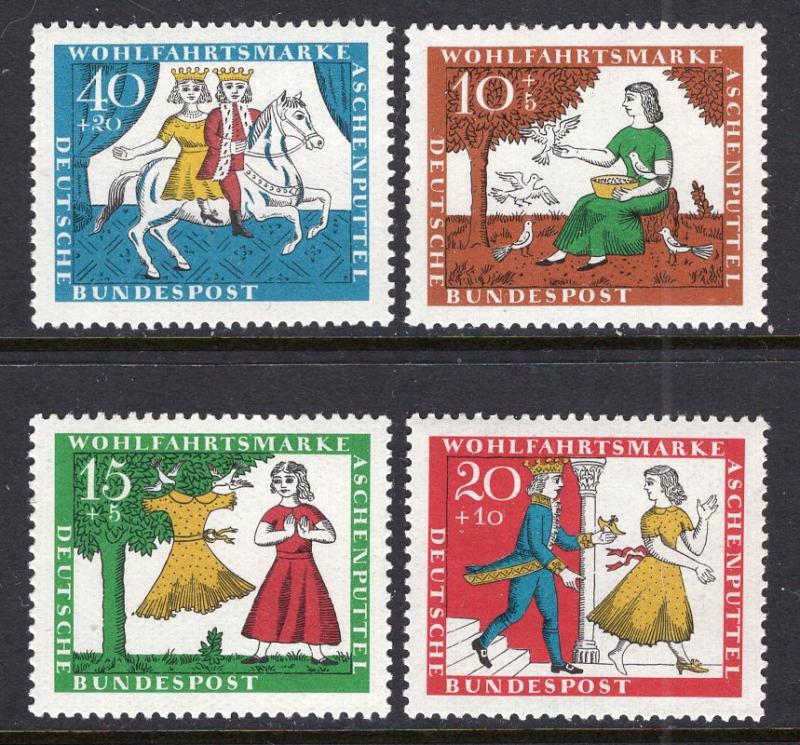 Germany B408-B411 MNH VF