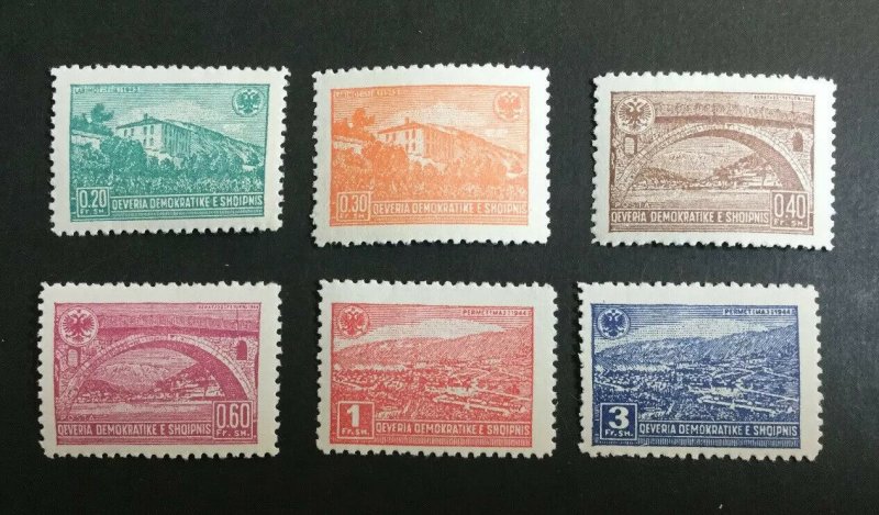 Albania Sc# 361-366 Complete Set Mint Never Hinged MNH