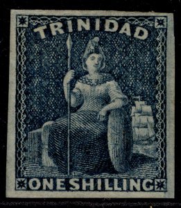 TRINIDAD QV SG29, 1s indigo, M MINT. Cat £110.