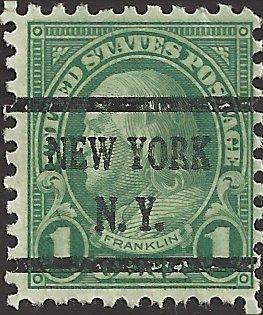 # 581 USED GREEN BEN FRANKLIN SCV-0.75