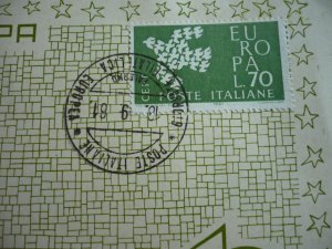 Postal History - Italy - Scott# 845-846 - First Day Cover