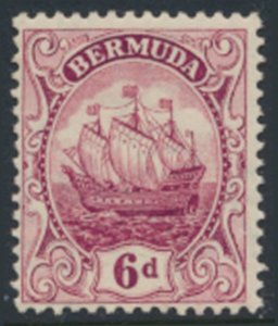 Bermuda  SG 50 SC# 47 MVLH  purple claret * see details and scans