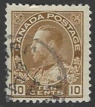 Canada #118 Used AdmiraI Single Stamp (U3)