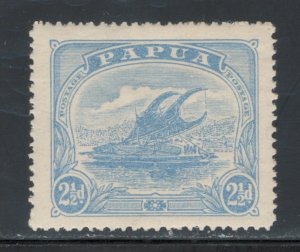 Papua New Guinea 1911 Lakatoi 2 1/2p Scott # 53 MH
