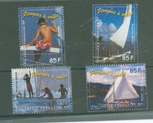 French Polynesia #850-853 Mint (NH) Single (Complete Set)