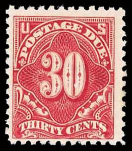 U.S. POSTAGE DUE J66  Mint (ID # 84362)