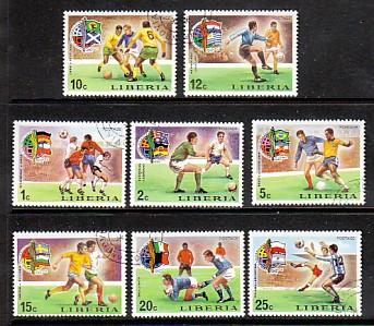 Liberia Soccer 675-82 CTO VF