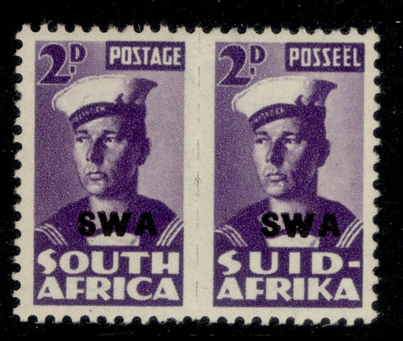 SOUTH WEST AFRICA GVI SG126, 2d violet, NH MINT. 