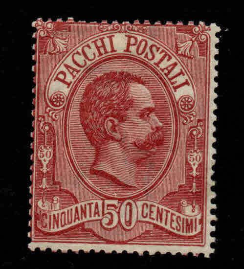 Italy Scott Q3 MH* 1884-86 Parcel Post CV $10