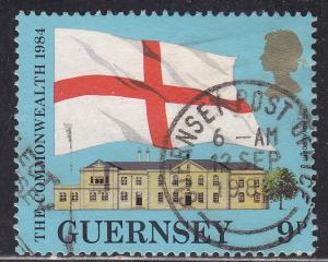 Guernsey 279  Links with the Commonwealth 1984