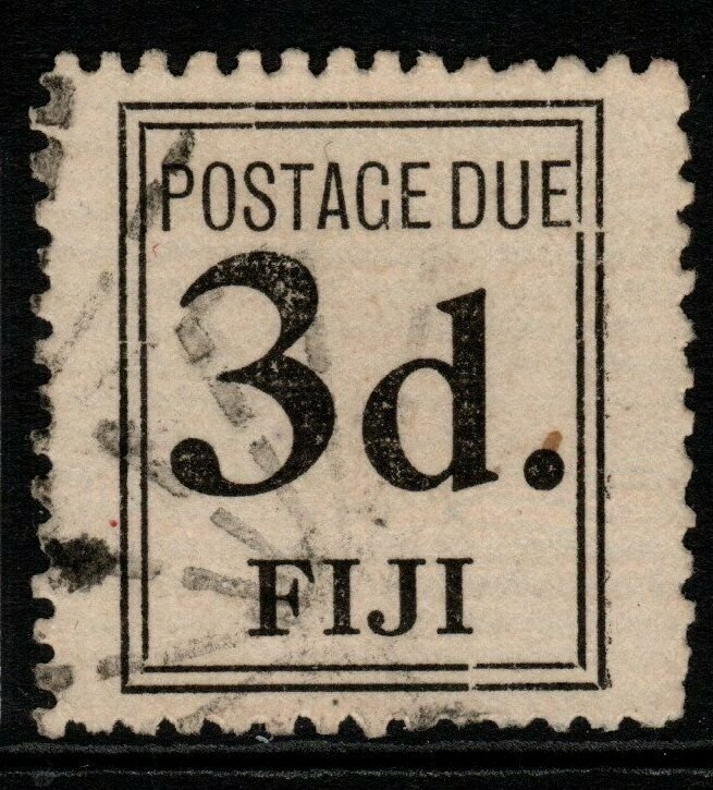 FIJI SGD4 1917 3d POSTAGE DUE FINE USED