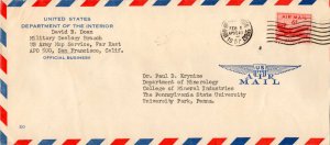 United States A.P.O.'s 6c DC-4 Skymaster 1957 Army-Air Force Postal Service, ...