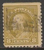 U.S. 414, 8¢ FRANKLIN. USED. F. (809)