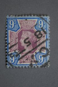 Great Britain #120 9 Pence Victoria 1887