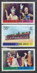 TUVALU SC# 43-5 F-VF MNH 1977