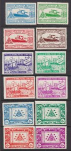 US 1952,1953,1954 ASDA National Postage Stamp Show Souvenir Stamp Sets M OG H