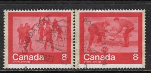 CANADA  Scott#  646-647  used   pair