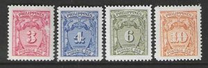 Philippines J23-J26  Complete  MNH SC:$2.00