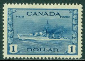 EDW1949SELL : CANADA 1942-43 Scott #262 Very Fine, Mint Original Gum LH Cat $65