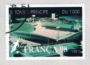 St Thomas & Prince  Used Stadium B 1 1998 (BP81006)
