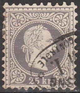 Austria #39 F-VF Used CV $190.00 (D2946)