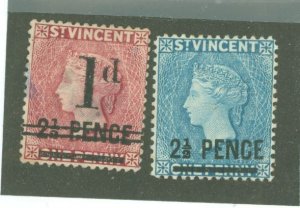 St. Vincent #55-56 Unused Single