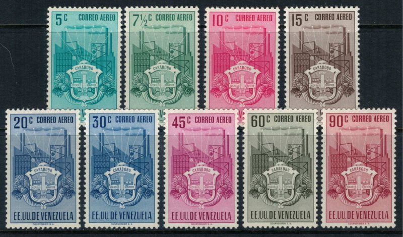 Venezuela #C338-46*  CV $58.25