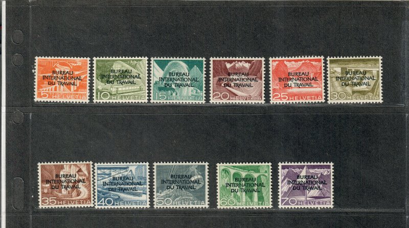 Switzerland Sc#3083-3093 M/H/VF, Cv. $62