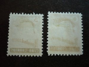 Stamps - Cuba - Scott#532-533 - Used Set of 2 Stamps