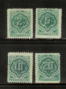 Ecuador J2-J5 MHR Numerals