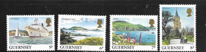 GUERNSEY, 287-290,  MNH, 1985 ISSUE