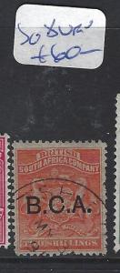 BRITISH CENTRAL AFRICA (PP1203B)  BCA OVPT 2/-  SG 8  VFU 