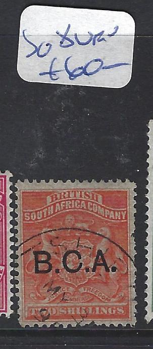 BRITISH CENTRAL AFRICA (PP1203B)  BCA OVPT 2/-  SG 8  VFU