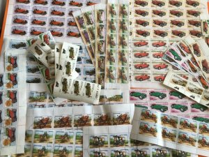 Cars Motor vehicles motor cars stamps for Craft or to collect R24782 