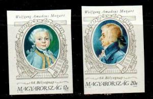 Hungary Scott 3309-10 Mint NH (Catalog Value $30.00)