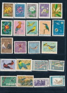 D393346 Vietnam Nice selection of VFU Used stamps