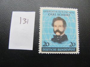 GERMANY 1952 MNH  SC 691 SET XF  (131)