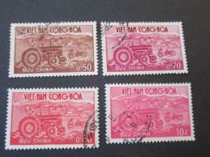 Vietnam 1961 Sc 150-3 set FU