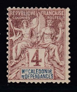 New Caledonia #42 Unused- 1/3 of Scott catalog value