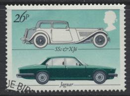 Great Britain  SG 1200 SC# 1004 Used / FU with First Day Cancel-  Motor Cars