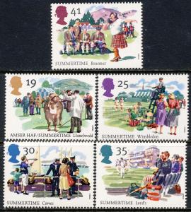 Great Britain 1994 Sc 1572-6 Summer Festival Stamps MNH