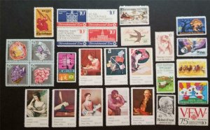 1974 US Commemorative Stamp Year Set MNH OG Mint