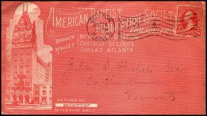 24 Dec 1902 American Baptist Publication Society All Over Advert Cover