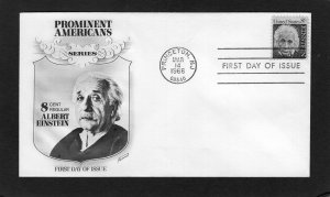 1285 Albert Einstein, FDC Fleetwood cachet