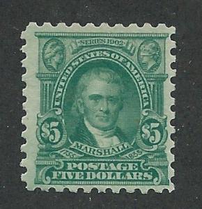 480 MNH,  $5 Marshall,  scv: $375