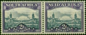 South Africa 1945 2d Slate & Deep Reddish Violet SG107 Fine LMM